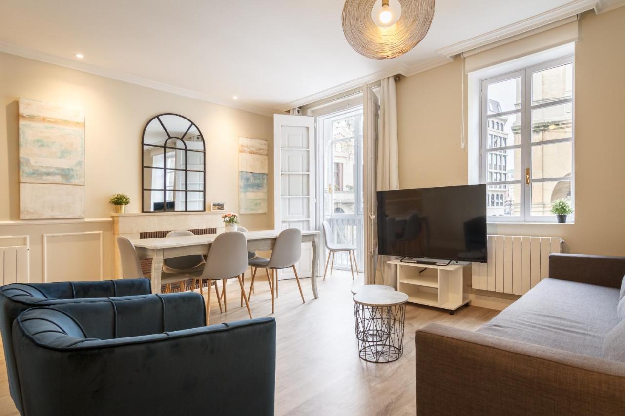 Paseo Del Arenal En El Casco Viejo Apartman Bilbao Kültér fotó